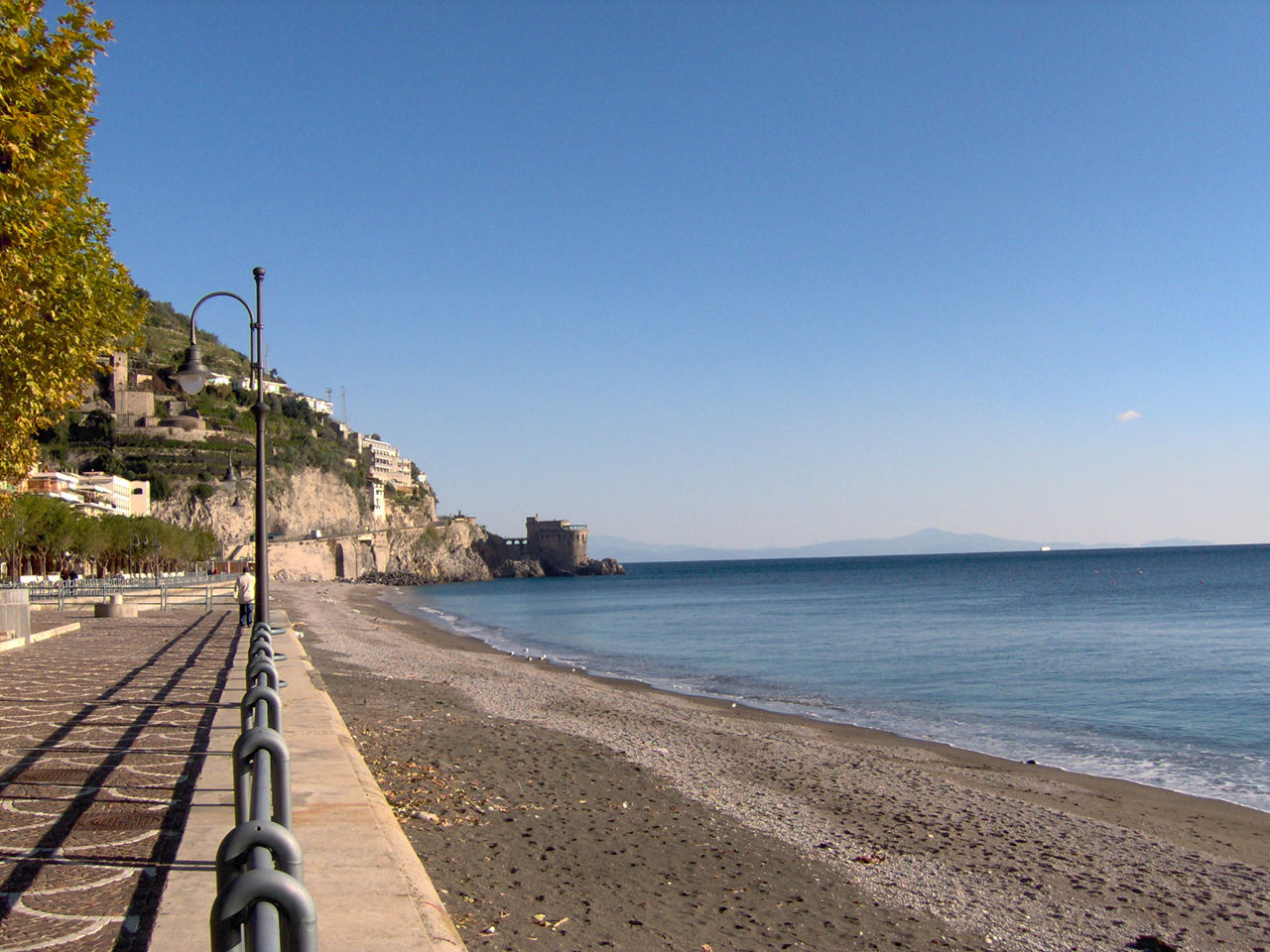 cote amalfitaine, Maiori, plage