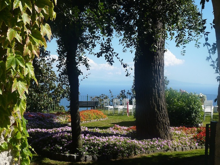 cote amalfitaine, ravello, jardin Principessa di piemonte